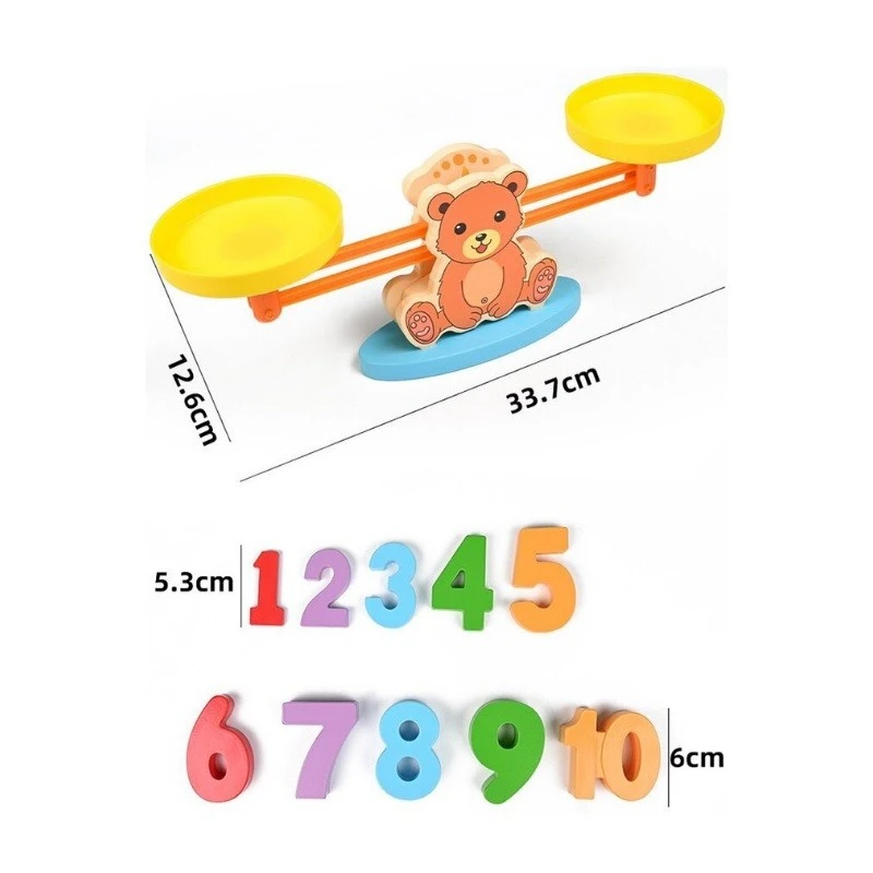 Образователна математическа везна, Монтесори